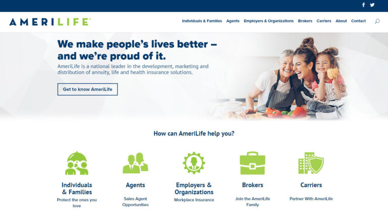 AmeriLife Home Page 