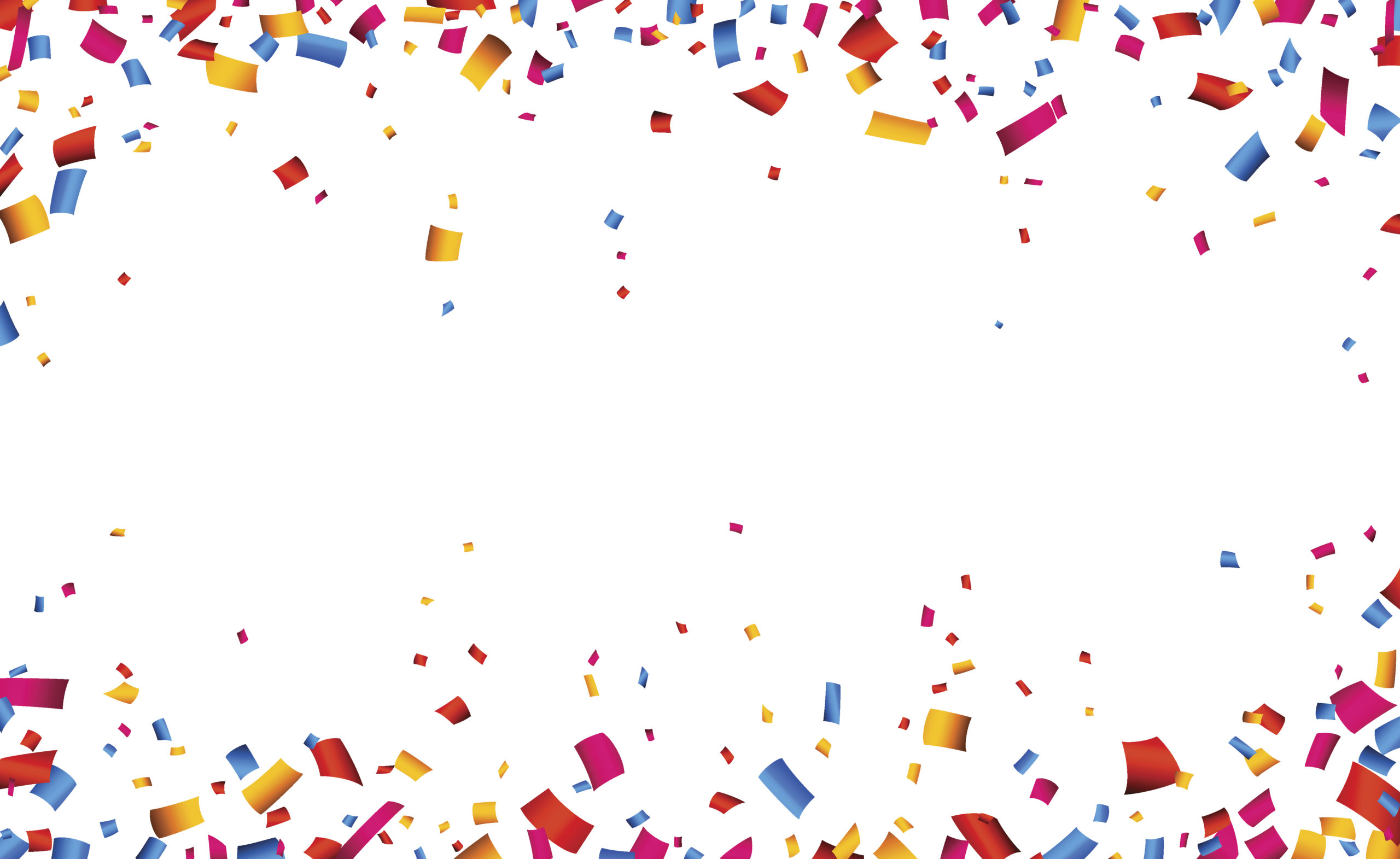 Confetti celebration frame background - AmeriLife