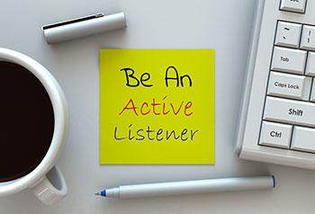 Develop Good Listening Skills to be a better insurance agent